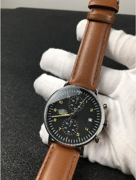 chronograph watch -3 buttons